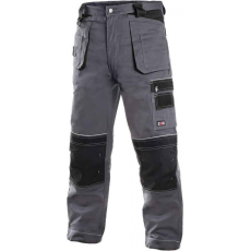 CXS Orion Teodor Téli Bélelt Derekas Munkásnadrág Szürke/Fekete - 60-62