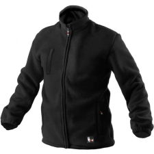 CXS Otawa Fleece Pulóver Fekete - XXL munkaruha