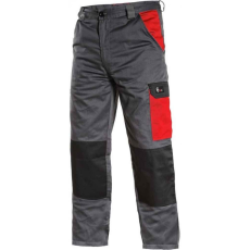 CXS Phoenix Cefeus Derekas Munkásnadrág Szürke/Piros - 60