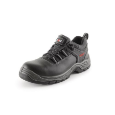 CXS Rock bőr munkavédelmi félcipő, fekete, méret: 44 munkavédelmi cipő