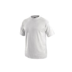 CXS rövid ujjú férfi póló, fehér, méret: 3XL