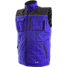 CXS Seattle Vízálló Bélelt Mellény Kék/Fekete - XL