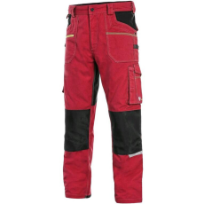 CXS Stretch derekas munkásnadrág Piros/Fekete - 52
