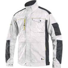 CXS Stretch Munkáskabát Fehér/Szürke - 54