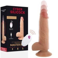 CYBER SILICOCK CYBER SILICOCK TÁVIRÁNYÍTÓ REALISZTIKUS MASTER BEN VIBRÁTOR vibrátorok