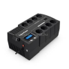 CyberPower UPS BR1200ELCD (8 aljzat) 1200VA 720W, 230V szünetmentes elosztósor + USB LINE-INTERACTIVE (BR1200ELCD)