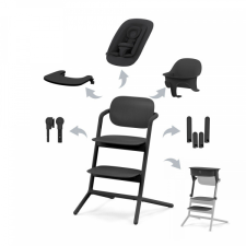 CYBEX Gold Lemo etetőszék 5in1 Stunning Black etetőszék