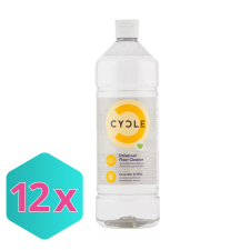 CYCLE Univerzális padlótisztító levendula és menta illattal 1000ml KARTON - 12 db tisztító- és takarítószer, higiénia