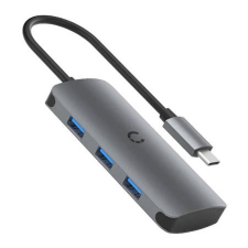 Cygnett 6in1 USB Hub szürke (CY3316HUBC3) (CY3316HUBC3) hub és switch