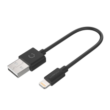 Cygnett Essentials USB apa - Lightning apa Adat és töltő kábel - Fekete (10cm) kábel és adapter