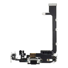 CZESCI Töltőcsatlakozó Flex kábel iPhone 11 PRO MAX fekete mobiltelefon, tablet alkatrész