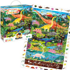 CZUCZU CzuCzu Megfigyelő kirakós dinoszauruszok 60 darabos oktatási poszter ZA5559 puzzle, kirakós