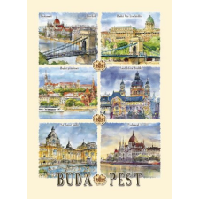 Czworka Képeslap B6, Budapest képeslap