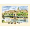 Czworka Képeslap B6, Budapest