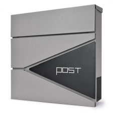 D3696 postaláda ezüst / fekete, Ezüst + fekete postaláda