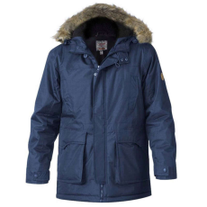  D555 férfi kabát LOVETT téli parka oversize kabát, 6XL Sötétkék