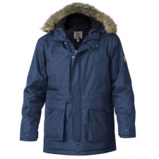 D555 férfi kabát LOVETT téli parka oversize kabát, 7XL Sötétkék férfi kabát, dzseki