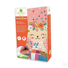 D&#039;Arpeje Sycomore Stick &#039;n fun Mozaikkép-készítő - Kedves állatok kreatív és készségfejlesztő