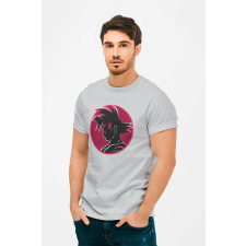 D&B Férfi/Unisex Póló AN00004 DragonBall Szürke-Méret L férfi póló