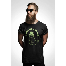  D&B Férfi/Unisex Póló EB00001 PinchMe Fekete-Méret 3XL