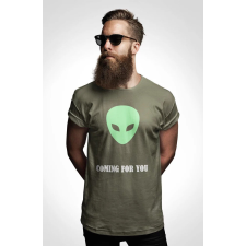  D&amp;B Férfi/Unisex Póló EB00003 Coming Katonai zöld-Méret 5XL férfi póló