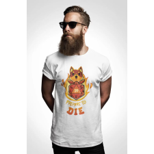 D&B Férfi/Unisex Póló GM00007 Prepera Fehér-Méret XL férfi póló