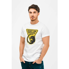 D&B Férfi/Unisex Póló MO00007 Alien Fehér-Méret 5XL férfi póló