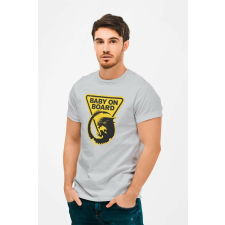 D&B Férfi/Unisex Póló MO00007 Alien Szürke-Méret 2XL férfi póló