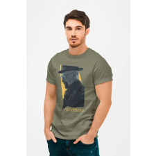  D&amp;B Férfi/Unisex Póló MO00013 BreakingBad Katonai zöld-Méret M férfi póló