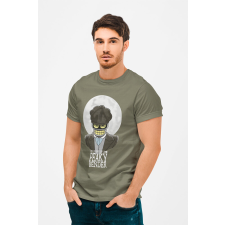 D&B Férfi/Unisex Póló MO00021 Bender Katonai zöld-Méret 5XL férfi póló