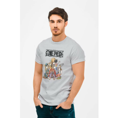  D&B Férfi/Unisex Póló MO00038 OnePiece Szürke-Méret 3XL