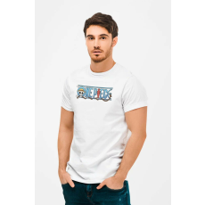  D&B Férfi/Unisex Póló MO00039 OnePiece Fehér-Méret XL