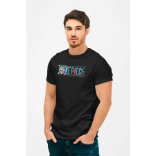 D&B Férfi/Unisex Póló MO00039 OnePiece Fekete-Méret M férfi póló