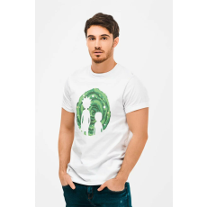  D&B Férfi/Unisex Póló MO00047 RickAndMorty Fehér-Méret 5XL