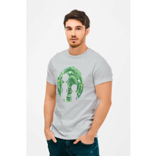 D&B Férfi/Unisex Póló MO00047 RickAndMorty Szürke-Méret XL férfi póló