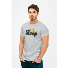  D&B Férfi/Unisex Póló MO00056 TheSimpsons Szürke-Méret XL