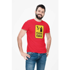 D&B Férfi/Unisex Póló MO00069 Star Wars Piros-Méret 5XL férfi póló