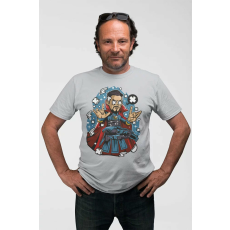  D&B Férfi Unisex Póló PC00010 Doctor Strange Szürke-Méret 4XL