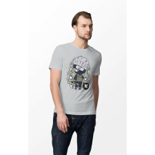 D&B Férfi Unisex Póló PC00015 Kakashi Szürke-Méret 4XL férfi póló