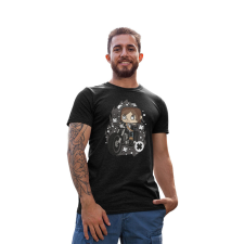 D&B Férfi/Unisex Póló PC00034 Daryl Dixon Fekete-Méret 2XL férfi póló