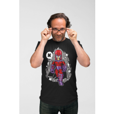D&B Férfi/Unisex Póló PC00065 Magneto Fekete-Méret 5XL férfi póló