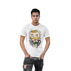  D&B Férfi/Unisex Póló PC00070 McGregor Fehér-Méret M