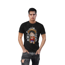 D&B Férfi/Unisex Póló PC00078 One Piece Fekete-Méret 4XL férfi póló