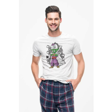  D&amp;B Férfi/Unisex Póló PC00081 Picollo Fehér-Méret L férfi póló