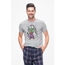  D&B Férfi/Unisex Póló PC00081 Picollo Szürke-Méret XL
