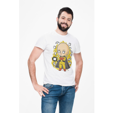 D&B Férfi/Unisex Póló PC00096 Saitama Fehér-Méret 5XL férfi póló