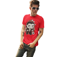  D&B Férfi/Unisex Póló PC00118 Vlad Dracula Piros-Méret 3XL