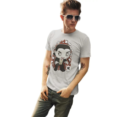 D&B Férfi/Unisex Póló PC00118 Vlad Dracula Szürke-Méret XL