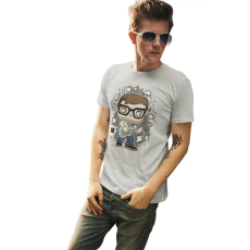  D&B Férfi/Unisex Póló PC00120 Weezer Szürke-Méret 3XL