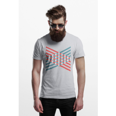  D&B Férfi/Unisex Póló ST00008 Abstrakt Szürke-Méret L